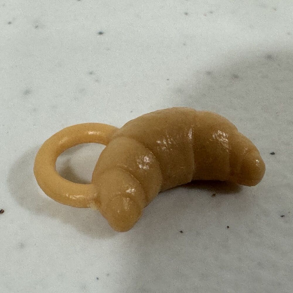 Barbie Dollhouse Miniature Croissant Food Kitchen Accessory Toy Playset